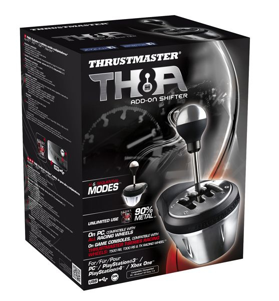 Thrustmaster 4060059 game controller Zwart, Metallic USB Shifter-add-on Analoog PC, PlayStation 4, PlayStation 5, Playstation 3, Xbox One, Xbox Series S, Xbox Series X - Afbeelding 4