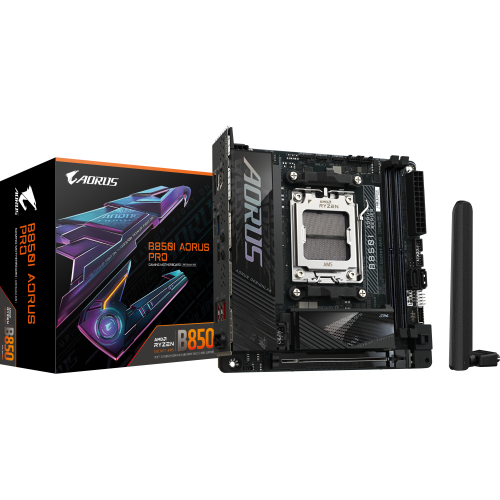 GIGABYTE B850I AORUS PRO moederbord AMD B850 Socket AM5 mini ITX