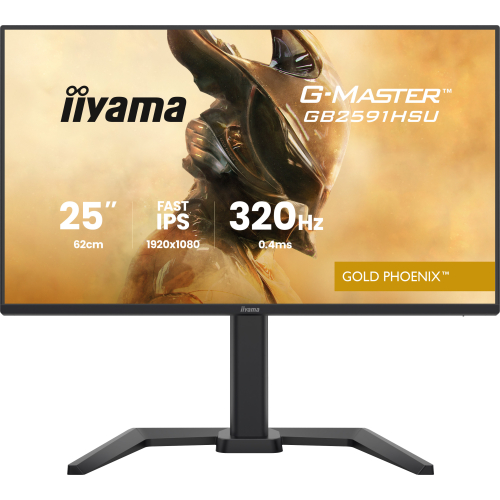 iiyama G-MASTER GB2591HSU-B1 computer monitor 62,2 cm (24.5") 1920 x 1080 Pixels Full HD LED Zwart