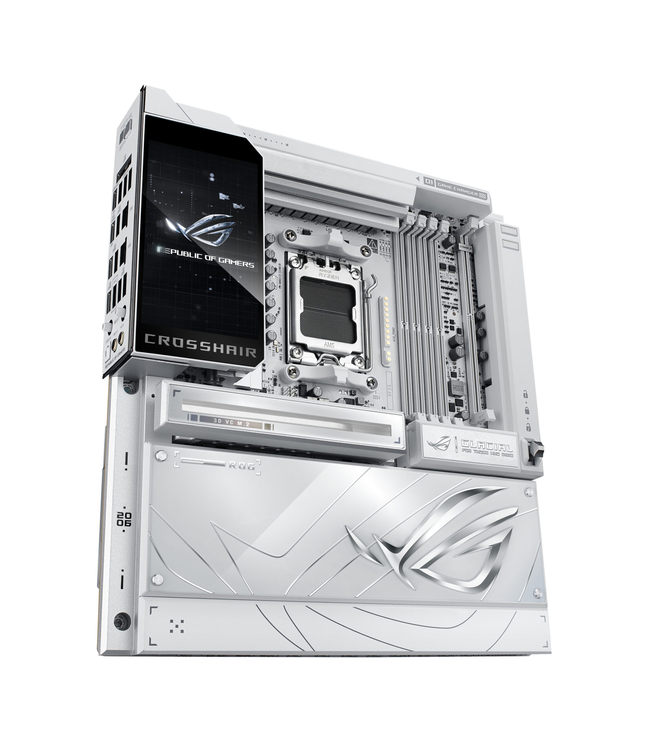 ASUS ROG CROSSHAIR X870E GLACIAL AMD X870E Socket AM5 Verlengd ATX - Afbeelding 6