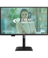 AOC Q27P4U computer monitor 68,6 cm (27") 2560 x 1440 Pixels Wide Quad HD Zwart