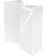 MSI Roamii BE Lite Mesh System 2-pack Dual-band (2.4 GHz / 5 GHz) Wi-Fi 7 (802.11be) Wit 3 Intern