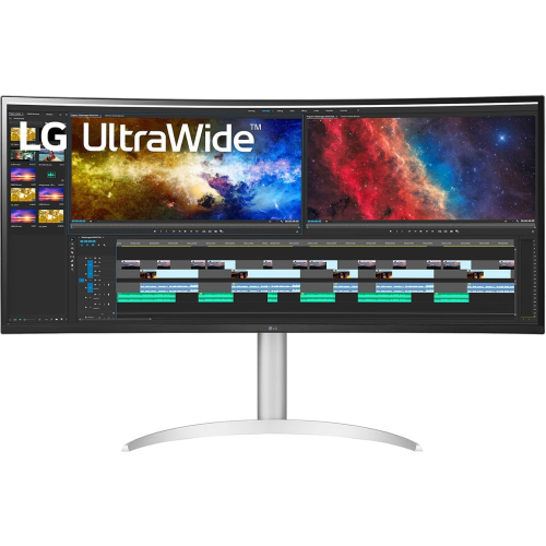 LG 38BQ85C-W computer monitor 95,2 cm (37.5") 3840 x 1600 Pixels Quad HD+ Wit