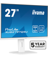 iiyama ProLite XUB2797QSU-W2 computer monitor 68,6 cm (27") 2560 x 1440 Pixels Quad HD LED Wit