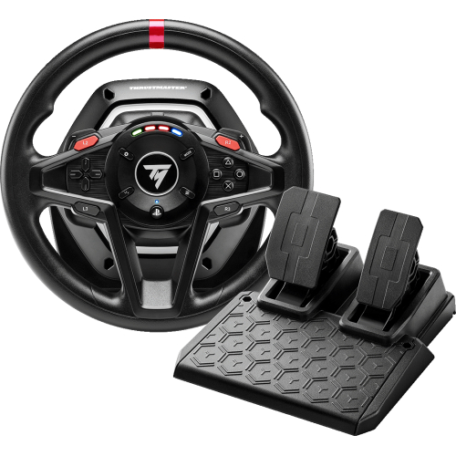 Thrustmaster T128 SimTask Farming Pack Zwart USB Stuur + pedalen + versnellingspook Analoog/digitaal PC, PlayStation 4, PlayStation 5