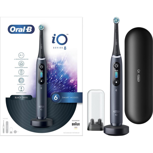 Oral-B iO 4210201363095 elektrische tandenborstel Volwassene Roterende tandenborstel Zwart