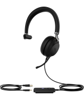 Yealink UH38 Mono Teams Headset Bedraad en draadloos Hoofdband Kantoor/callcenter Bluetooth Zwart