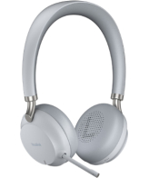 Yealink BH72 Headset Bedraad en draadloos Hoofdband Oproepen/muziek USB Type-A Bluetooth Oplaadhouder Licht Grijs