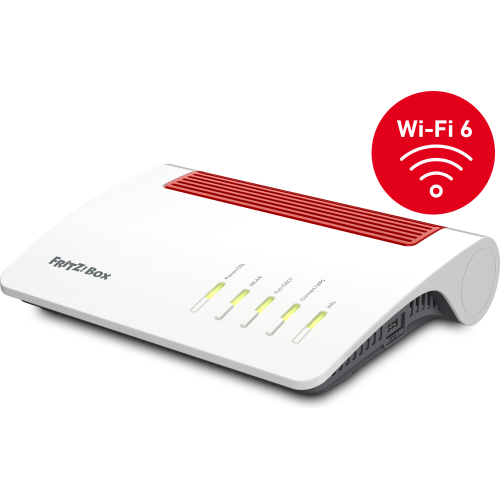 Box 7590 AX draadloze router Gigabit Ethernet Dual-band (2.4 GHz / 5 GHz) Wit