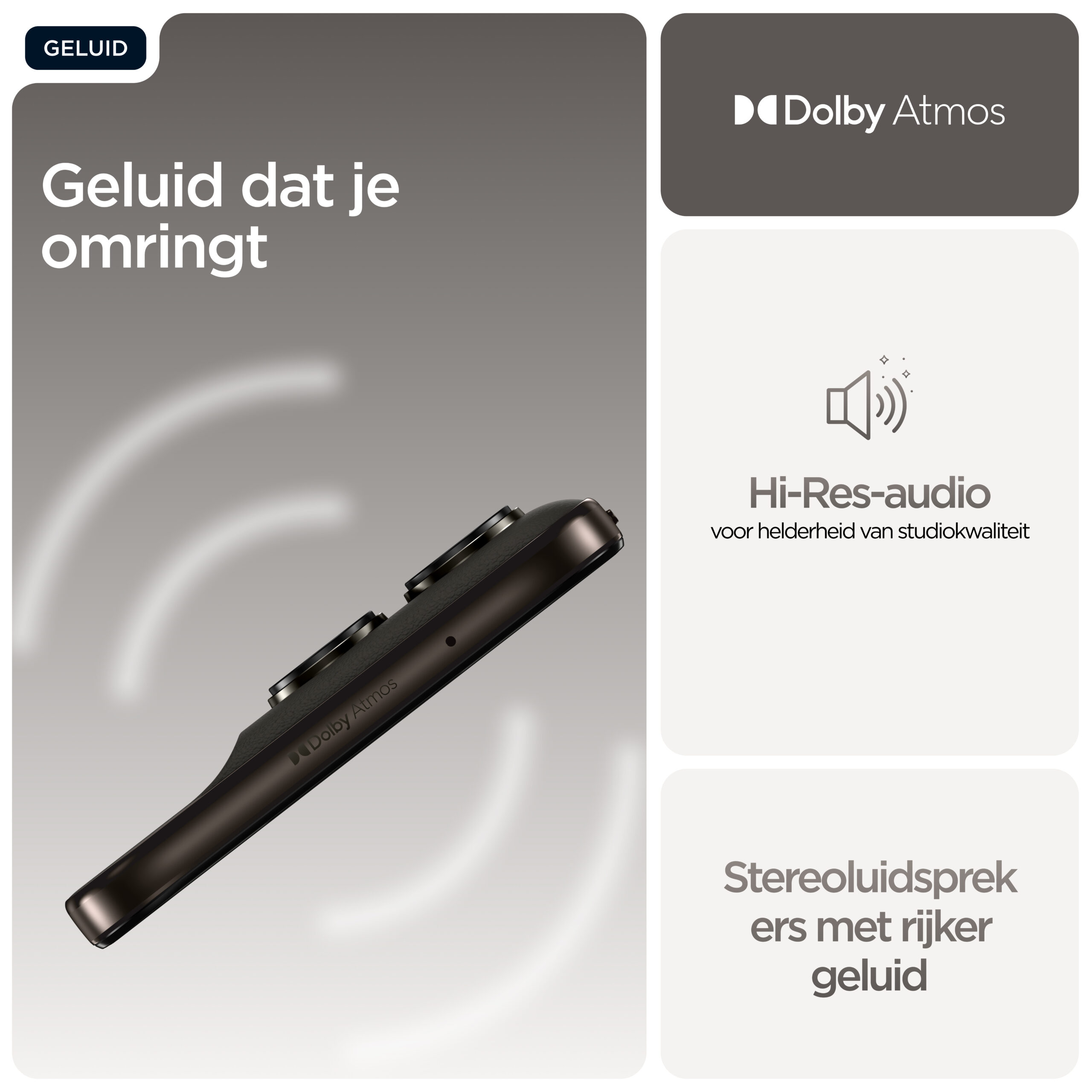 Motorola moto g77 17,3 cm (6.8") Hybride Dual SIM Android 16.0 5G USB Type-C 8 GB 256 GB 5200 mAh Zwart - Afbeelding 6