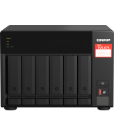 QNAP TVS-675 NAS Tower ZhaoXin KaiXian KX-6000 KX-U6580 8 GB DDR4 0 TB QuTS hero Zwart
