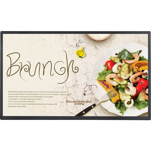LG 32SM5J-B beeldkrant Digitale signage flatscreen 81,3 cm (32") IPS Wifi 400 cd/m² Full HD Zwart 24/7