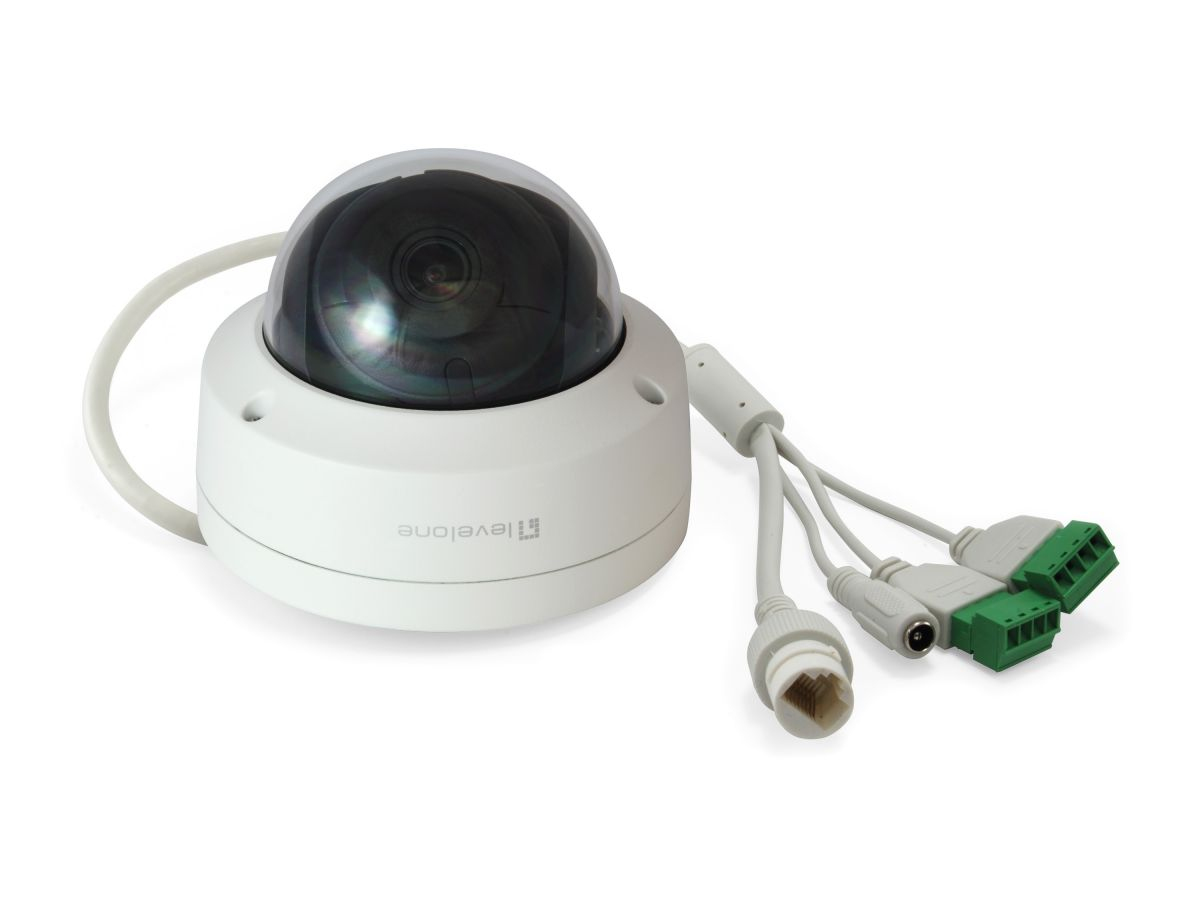 LevelOne FCS-3404 bewakingscamera Dome IP-beveiligingscamera Binnen & buiten 3200 x 1800 Pixels Plafond - Afbeelding 2