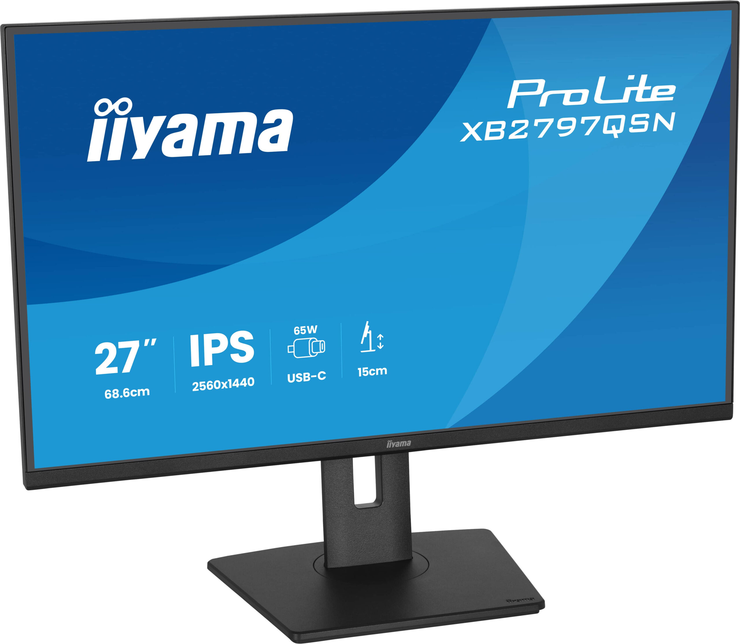 iiyama ProLite XB2797QSN-B1 computer monitor 68,6 cm (27") 2560 x 1440 Pixels Quad HD LCD Zwart - Afbeelding 5