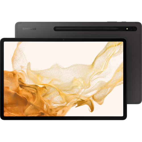 Samsung Galaxy Tab S8+ SM-X800 Snapdragon 128 GB 31,5 cm (12.4") 8 GB Wi-Fi 6E (802.11ax) Android 12 Grafiet