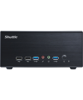 Shuttle XPС slim XPC slim Barebone XH610G2 - S1700, Intel H610, 1xDP, 2xHDMI, 2 PCIe Slots (1x 16X & 1x X1), 2x Intel LAN (1G + 2.5G), 8x USB, 1x 2.5", 3x M.2, 24/7 permanent gebruik