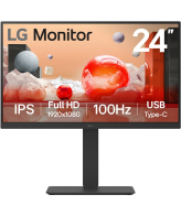 LG 24BA650 computer monitor 60,5 cm (23.8") 1920 x 1080 Pixels Full HD LED Zwart