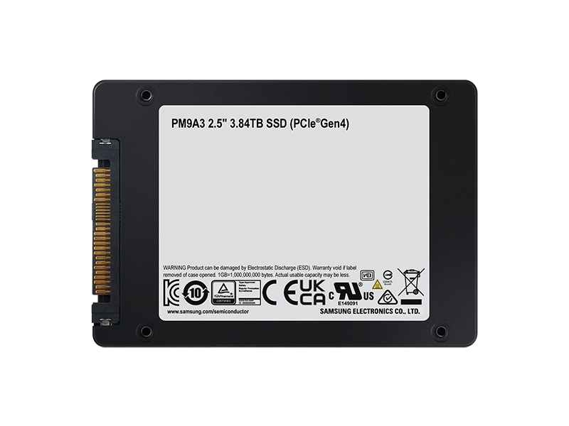 Samsung PM9A3 3,84 TB 2.5" PCI Express 4.0 NVMe V-NAND TLC - Afbeelding 5