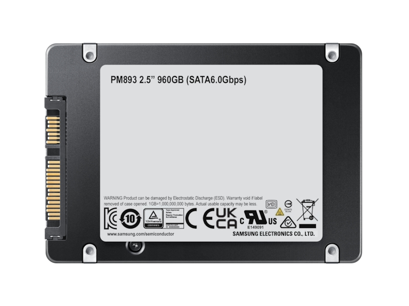 Samsung PM893 3,84 TB 2.5" SATA III V-NAND TLC - Afbeelding 5