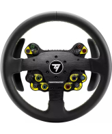 Thrustmaster Evo Racing 32R Leather Zwart, Geel Stuur PC, PlayStation 4, PlayStation 5, Xbox, Xbox One