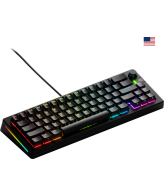Glorious Gaming GMMK 3 65% Prebuilt toetsenbord Gamen USB QWERTY Amerikaans Engels Zwart