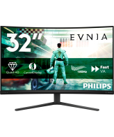 Philips Evnia 32M2C3500L/00 computer monitor 80 cm (31.5") 2560 x 1440 Pixels Quad HD LCD Zwart