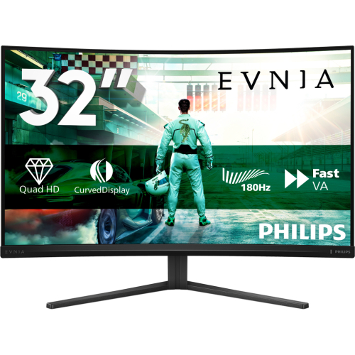 Philips Evnia 32M2C3500L/00 computer monitor 80 cm (31.5") 2560 x 1440 Pixels Quad HD LCD Zwart