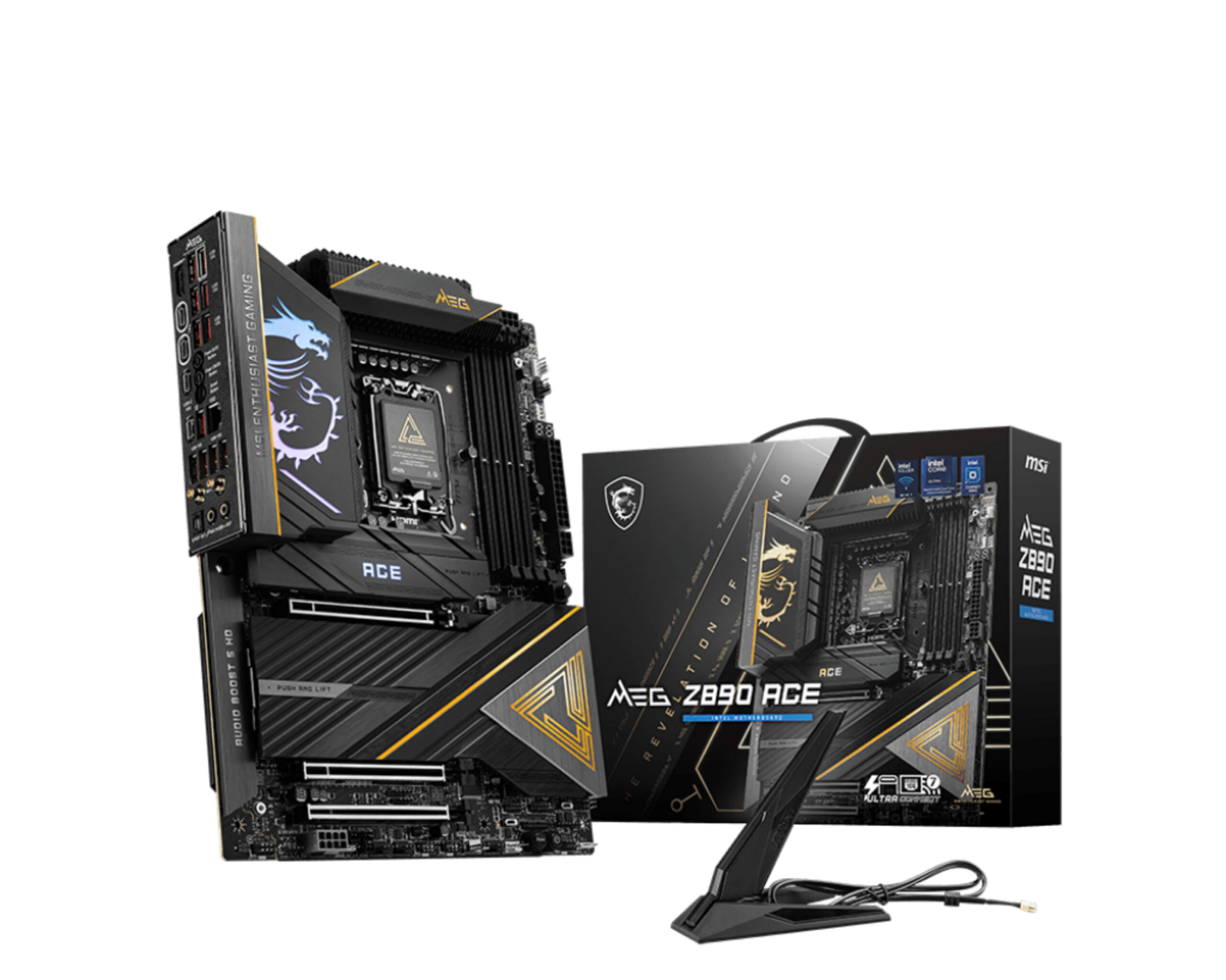 MSI MEG Z890 ACE moederbord Intel Z890 LGA 1851 (Socket V1) ATX