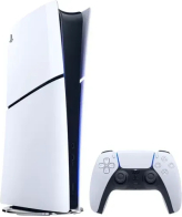 Sony Playstation 5 Slim Digital Edition 825 GB Wifi Zwart, Wit