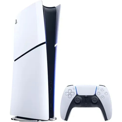 Sony Playstation 5 Slim Digital Edition 825 GB Wifi Zwart, Wit