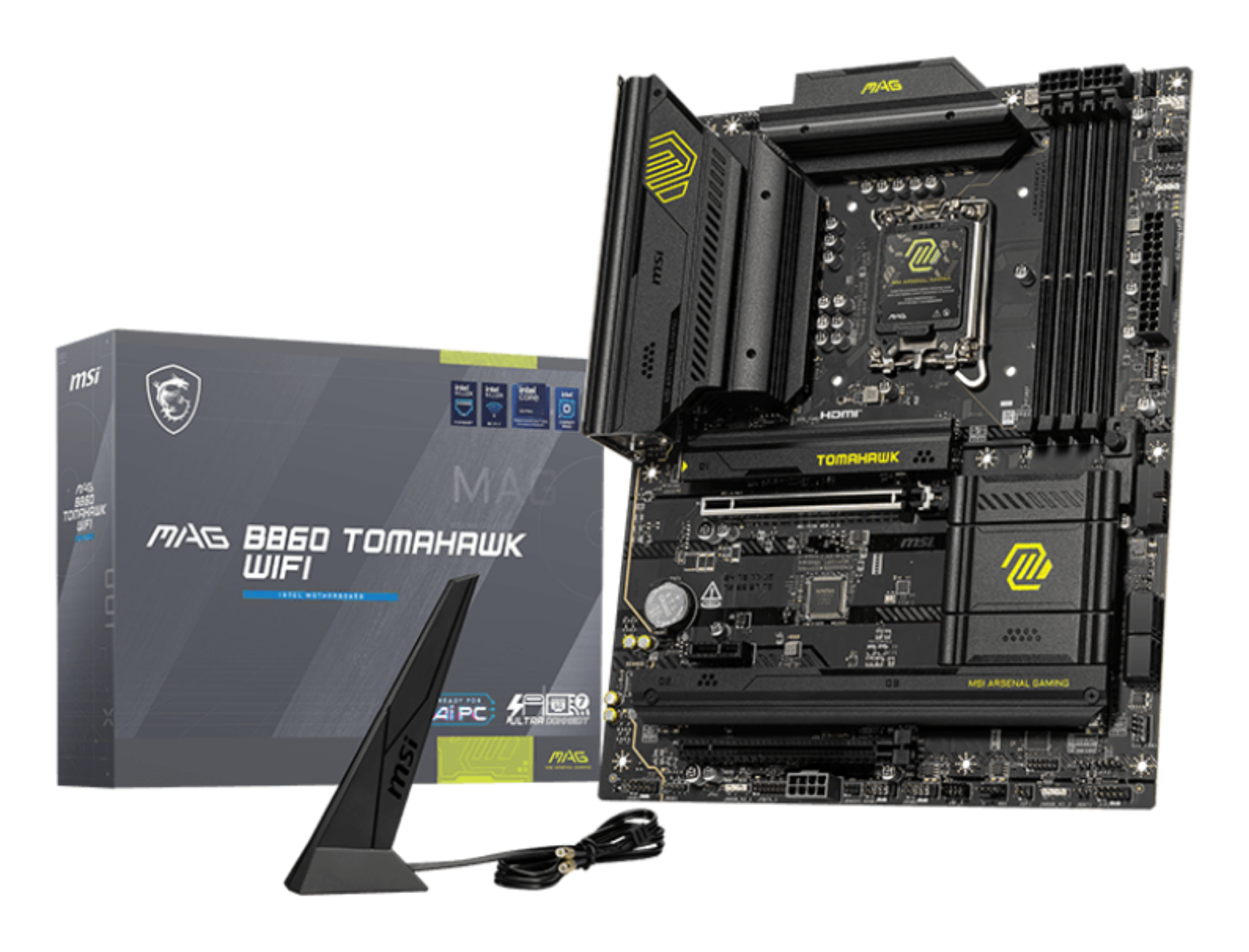 MSI MAG B860 TOMAHAWK WIFI moederbord Intel B860 LGA 1851 (Socket V1) ATX - Afbeelding 5