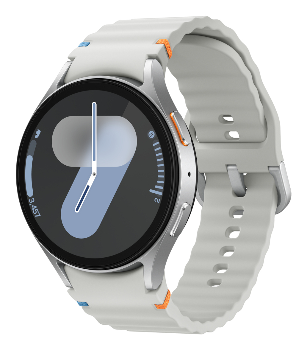 Samsung Galaxy Watch7 3,81 cm (1.5") AMOLED 44 mm Digitaal 480 x 480 Pixels Touchscreen Zilver Wifi GPS