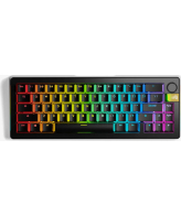 Glorious Gaming GMMK 3 PRO HE 65% Prebuilt Wireless toetsenbord Gamen RF Draadloos QWERTY Amerikaans Engels Zwart