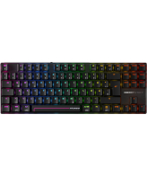 CHERRY MX 8.2 Pro TMR Wireless toetsenbord Gamen USB + RF Wireless + Bluetooth QWERTZ Duits Zwart