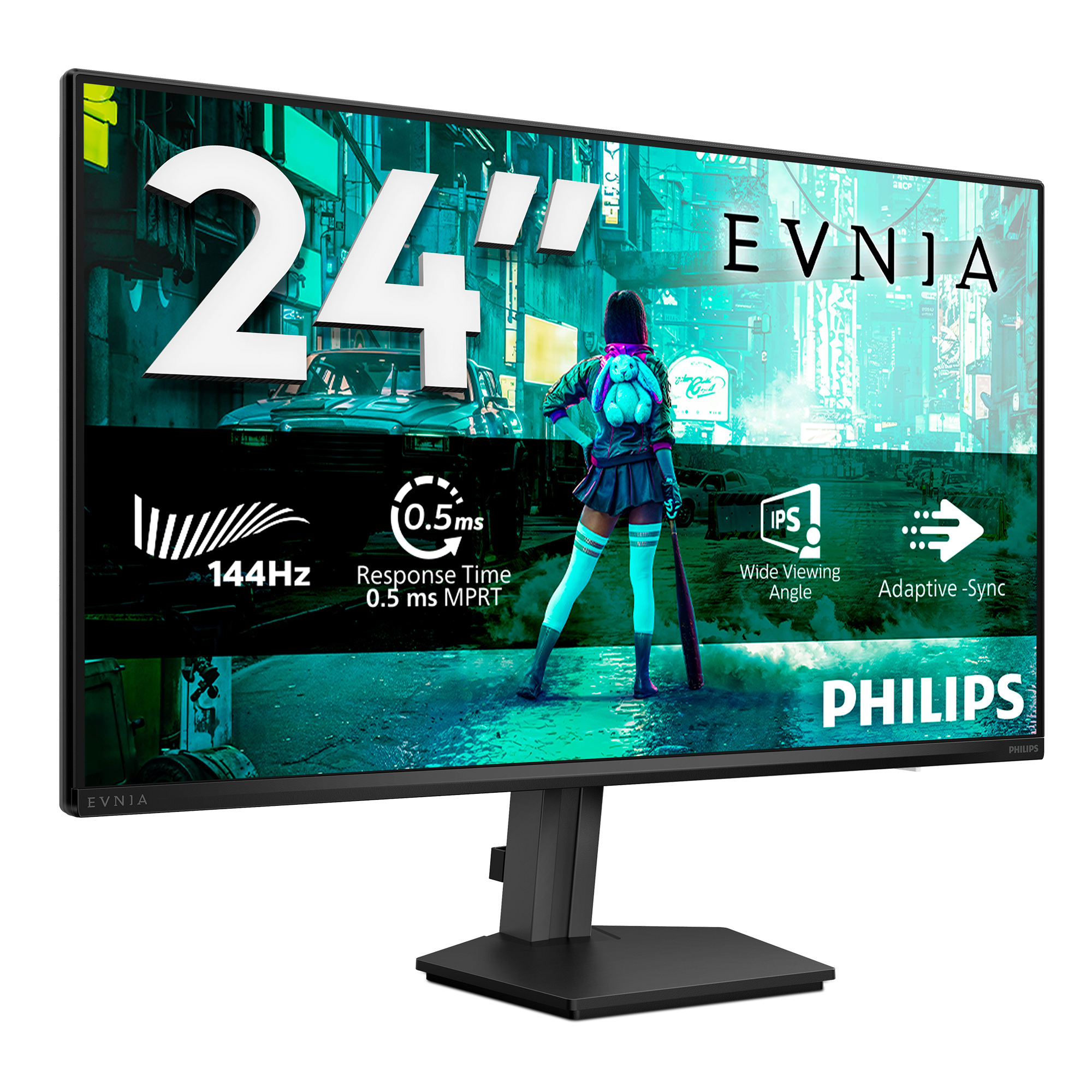 Philips Evnia 3000 24M2N3200NF/00 computer monitor 60,5 cm (23.8") 1920 x 1080 Pixels Full HD LCD Zwart - Afbeelding 2