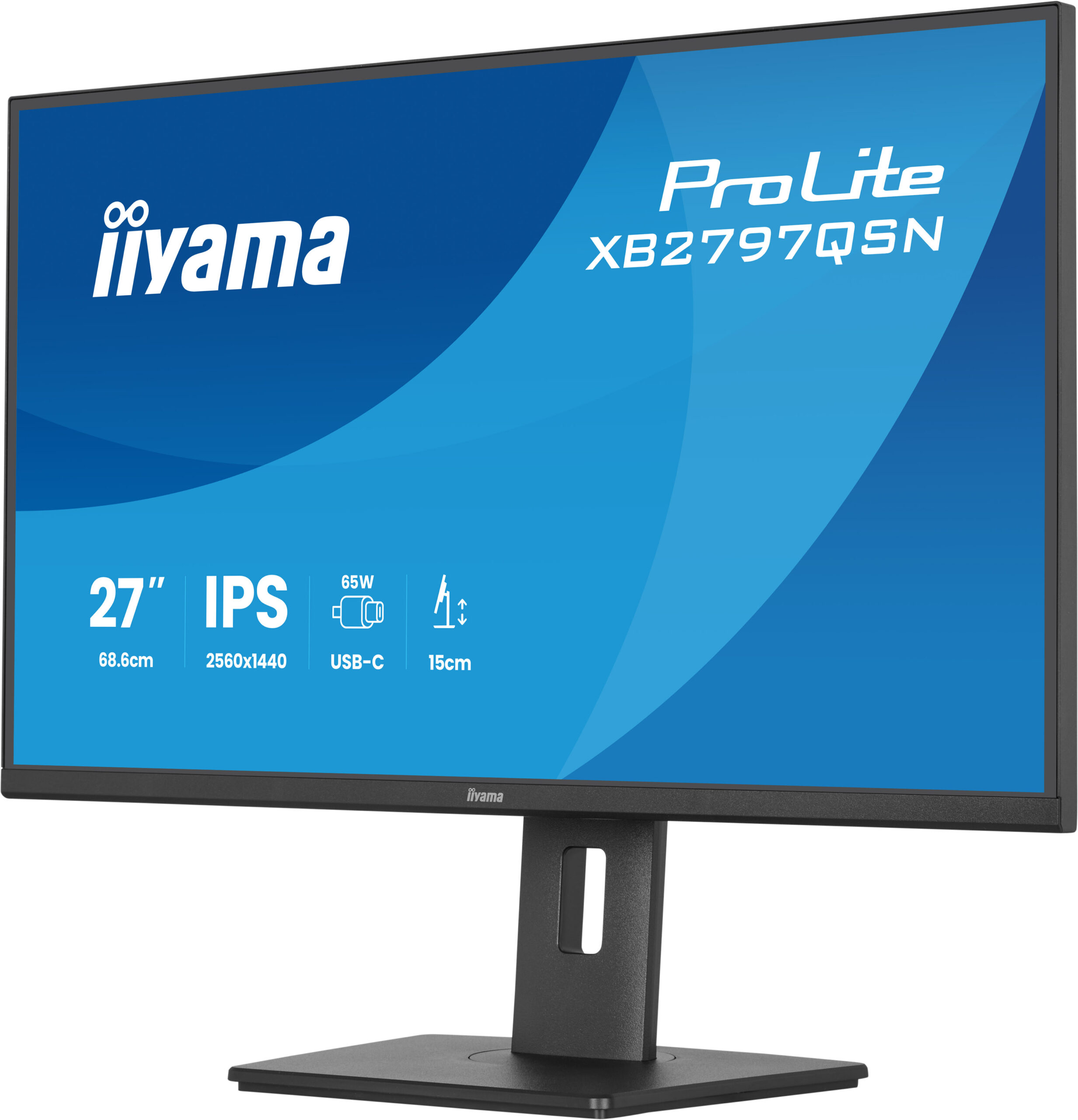 iiyama ProLite XB2797QSN-B1 computer monitor 68,6 cm (27") 2560 x 1440 Pixels Quad HD LCD Zwart - Afbeelding 7