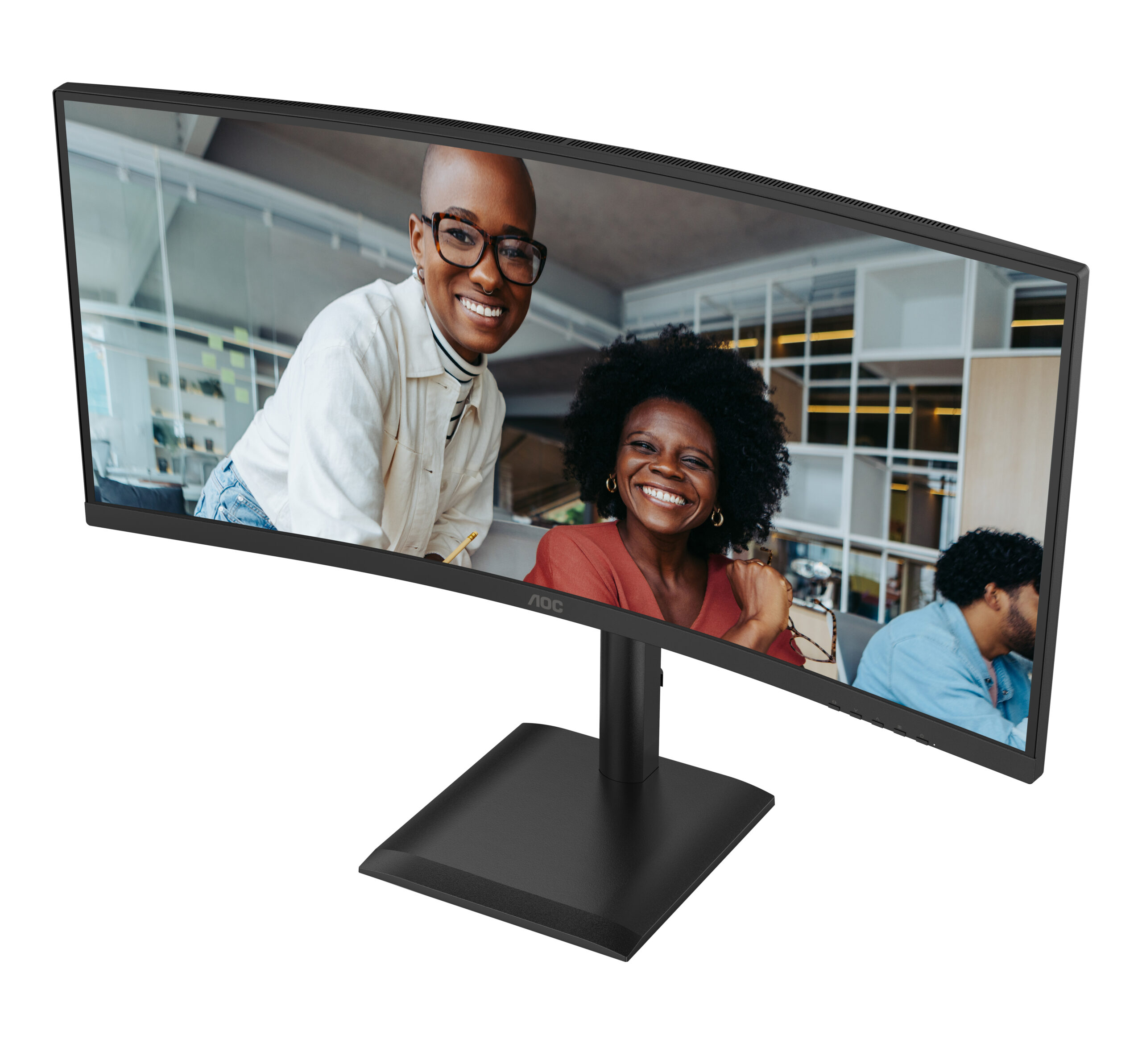 AOC CU34E4C computer monitor 86,4 cm (34") 3440 x 1440 Pixels Zwart - Afbeelding 4
