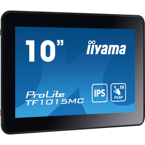 iiyama TF1015MC-B3 computer monitor 25,6 cm (10.1") 1280 x 800 Pixels HD LED Touchscreen Zwart