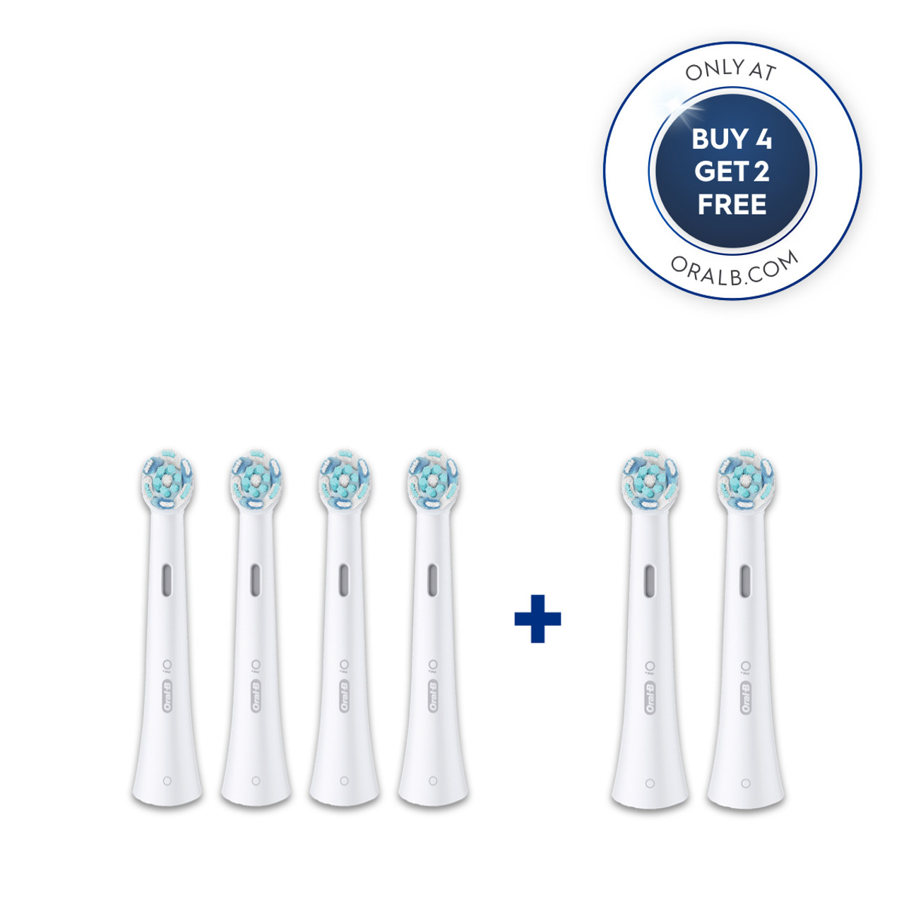 Oral-B 4210201434757 opzet borstel 6 stuk(s) Wit