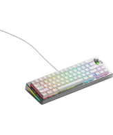 Glorious Gaming GMMK 3 PRO 65% Prebuilt toetsenbord Gamen USB QWERTY Amerikaans Engels Zilver