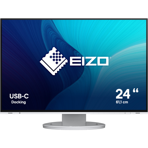 EIZO FlexScan EV2485-WT computer monitor 61,2 cm (24.1") 1920 x 1200 Pixels WUXGA LCD Wit