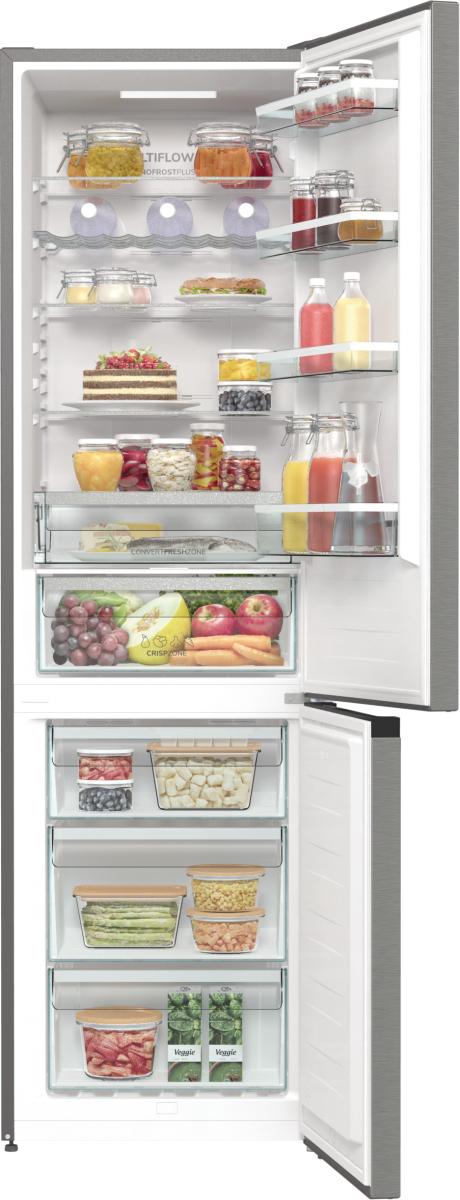 Gorenje G600 NRK620CA2XL4 Vrijstaand 331 l Grijs, Roestvrijstaal, Donkergrijs - Afbeelding 5