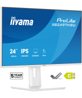 iiyama ProLite XB2497HSU-W1 computer monitor 60,5 cm (23.8") 1920 x 1080 Pixels Full HD LED Wit
