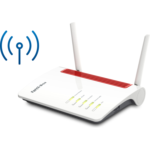 Box FRITZ! 6850 LTE draadloze router Gigabit Ethernet Dual-band (2.4 GHz / 5 GHz) 4G Wit