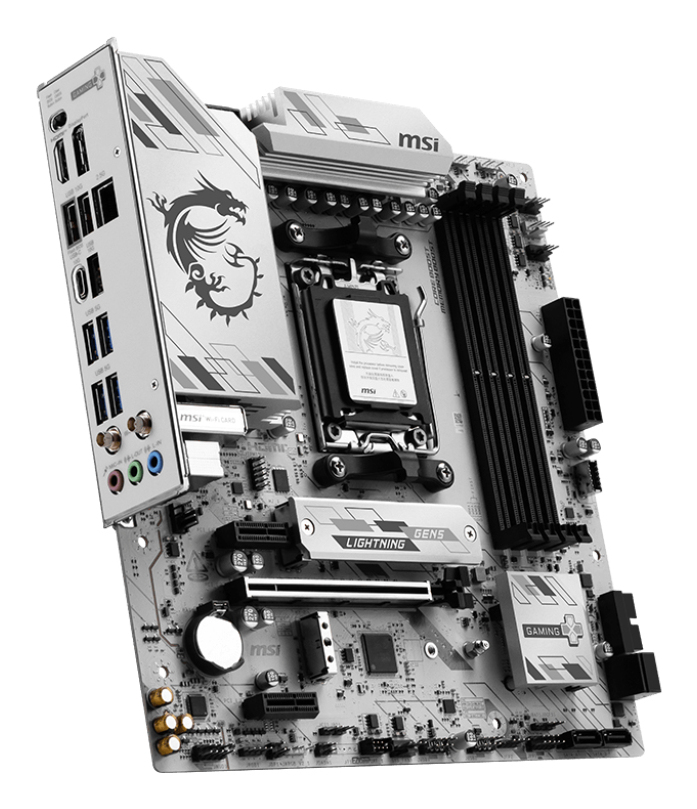 MSI B850M GAMING PLUS WIFI6E moederbord AMD B850 Socket AM5 micro ATX - Afbeelding 4