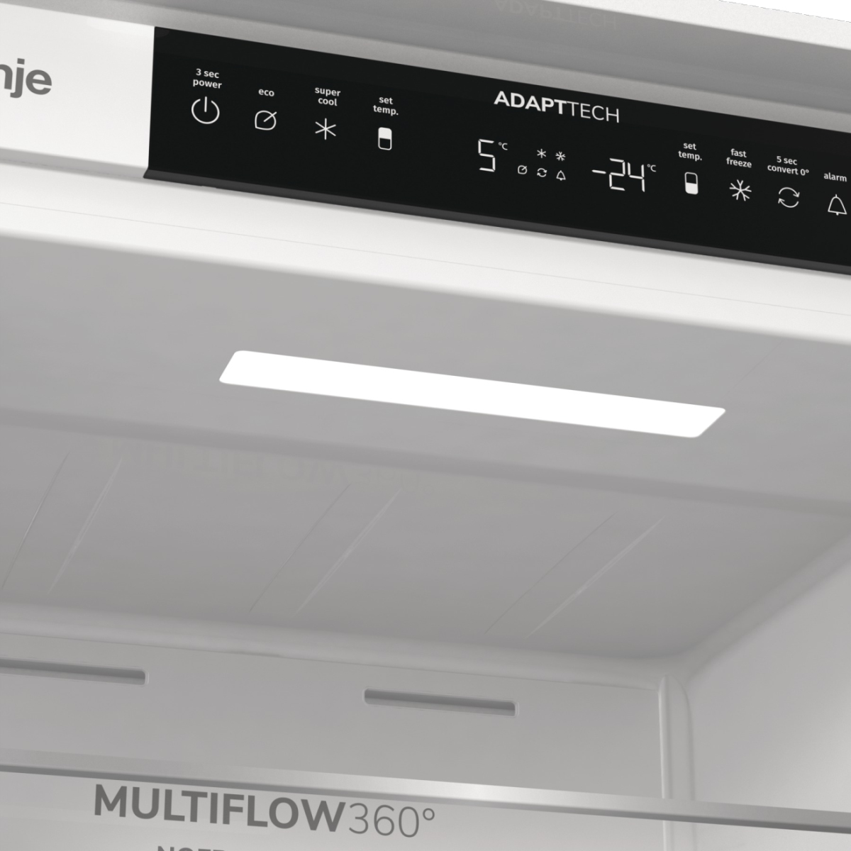 Gorenje NRKI519E41 Ingebouwd 284 l Wit - Afbeelding 8
