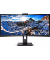Philips P Line 346P1CRH/00 computer monitor 86,4 cm (34") 3440 x 1440 Pixels UltraWide Quad HD LED Zwart