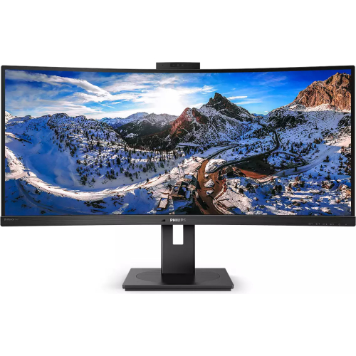 Philips P Line 346P1CRH/00 computer monitor 86,4 cm (34") 3440 x 1440 Pixels UltraWide Quad HD LED Zwart