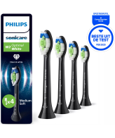 Philips Optimal White HX6064/88 Set van 4 opzetborstels