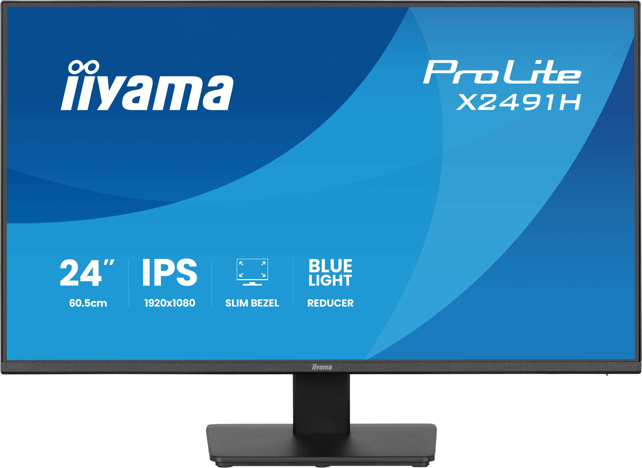 iiyama ProLite X2491H-B1 computer monitor 60,5 cm (23.8") 1920 x 1080 Pixels Full HD LCD Zwart - Afbeelding 3